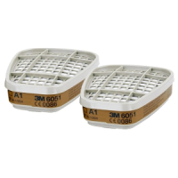 3M™ 6051 A1 Фільтр від органічних випарів (комплект 2 шт.)