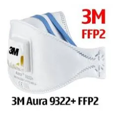 Респіратор 3M™ 9322+ Aura, FFP2