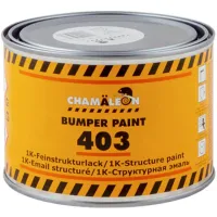 Фарба для бампера структурна 403 чорна банка 0,5л  Chameleon