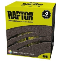 U-POL Raptor Захисне покриття чорне 1 літр-комплект RLB/S1