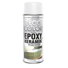 Deco color Фарба Epoxy Кераміка 400 мл RAL9016 Deco color Фарба Epoxy Кераміка 400 мл RAL9016