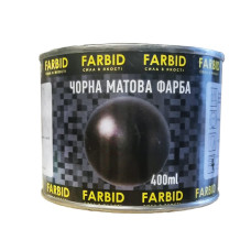 Чорна матова фарба Farbid 0,4 кг Чорна матова фарба Farbid 0,4 кг