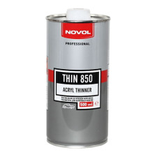 Novol Thin 850 Повільний акриловий розчинник  0,5л.