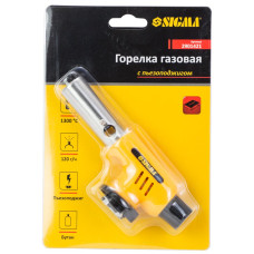 Пальник газовий з керамічним соплом і п'єзопідпалом SIGMA 