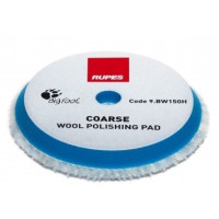 Полірувальний круг з вовни синій Rupes Wool Coarse BW150H