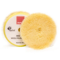 Полірувальний круг з вовни жовтий Rupes Wool Medium BW100M