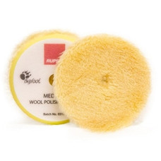 Купити або замовити Полірування авто Полірувальний круг з вовни жовтий Rupes Wool Medium BW150M