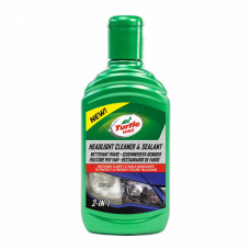 Купити або замовити Автохімія та автокосметика Turtle Wax Поліроль д/пластикових фар та задніх фонарів  Headlight Cleaner & Sealant 300мл 