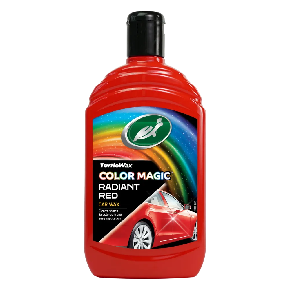 Turtal Wax COLOR MAGIC Червоний поліроль 500 мл