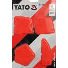 5261 Шпатель д/силікону YATO (набір 4шт.)