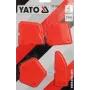 5261 Шпатель д/силікону YATO (набір 4шт.)