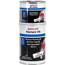 AUTOFIT Лак акриловий HS 2:1 1.0л + 0.5л AUTOFIT Лак акриловий HS 2:1 1.0л + 0.5л