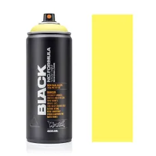 Аерозольна матова фарба Montana Black BLKTR1010 50% насичений жовтий (50% Tr. Yellow) 400 мл