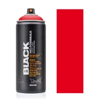 Аерозольна матова фарба Montana Black BLK2093 Сигнальний червоний (Code Red) 400 мл