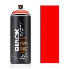 Аерозольна матова фарба Montana Black BLKP3000 Потужний червоний (Power Red) 400 мл 