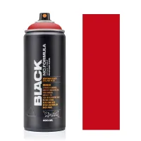 Аерозольна матова фарба Montana Black BLK3020 Вогняна троянда (Fire Red) 400 мл
