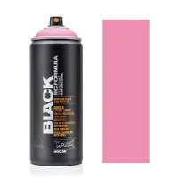 Аерозольна матова фарба Montana Black BLK3120 Рожевий каділак (Pink Cadillac) 400 мл 
