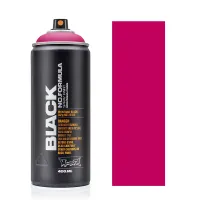 Аерозольна матова фарба Montana Black BLK3145 Панк-рожевий (Punk Pink) 400 мл 