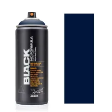 Аерозольна матова фарба Montana Black BLK5092 Темний індиго (Dark Indigo) 400 мл Аерозольна матова фарба Montana Black BLK5092 Темний індиго (Dark Indigo) 400 мл