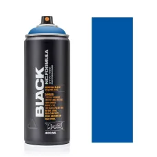 Аерозольна матова фарба Montana Black BLK5250 Синій нок-аут (Knock out Blue) 400 мл 
