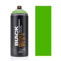 Аерозольна матова фарба Montana Black BLKP6000 Зелений (Power Green) 400 мл 