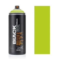 Аерозольна матова фарба Montana Black BLK6015 Зелений лимон (Wild Lime) 400 мл 