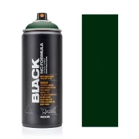 Аерозольна матова фарба Montana Black  BLK6070 Зелений тег (TAG Green) 400 мл 