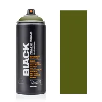 Аерозольна матова фарба Montana Black BLK6725 Військо (Troops) 400 мл 