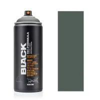 Аерозольна матова фарба Montana Black BLK7070 Носоріг (Rhino) 400 мл