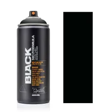 Аерозольна матова фарба Montana Black BLK9001 Чорний (Black) 400 мл Аерозольна матова фарба Montana Black BLK9001 Чорний (Black) 400 мл