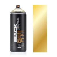 ААерозольна матова фарба Montana Black Золотий хром (Goldchrome) 400 мл 