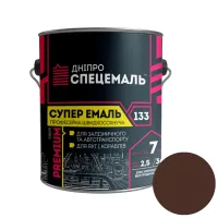 Дніпро Спецемаль Супер емаль-133 Шоколадна 0,7 кг