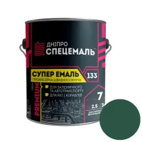 Дніпро Спецемаль Супер емаль-133 Зелена 0,7 кг