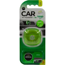 Купити або замовити Автохімія та автокосметика Aroma Car Loop Gel Lemon (гелевий на дефлектор) 9гр.