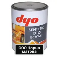 Dyo Фарба алкідна (синтетична)  000 Чорний мат 1л