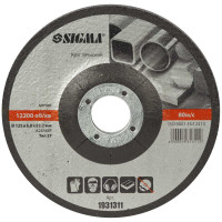 Диск зачисний 125х6мм по металу Sigma 