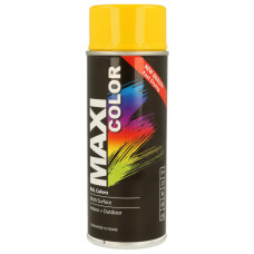 Купити або замовити Аерозолі 1021 RAL  Жовта  MAXI COLOR універсальна 400мл