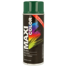Купити або замовити Аерозолі 6005 RAL  Темно-зелена MAXI COLOR  400мл