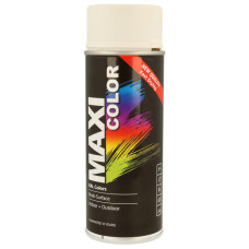 Купити або замовити Аерозолі 9010м RAL  Біла матова MAXI COLOR  400мл