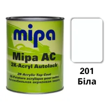201 Біла а\емаль MIPA 1л 201 Біла а\емаль MIPA 1л