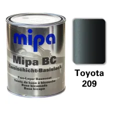 209 Toyota Чорна база а\емаль MIPA 1л 209 Toyota Чорна база а\емаль MIPA 1л