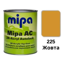 225 Жовта а\емаль MIPA 1л 225 Жовта а\емаль MIPA 1л