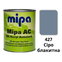 427 Сіро-Блакитна а\емаль MIPA 1л