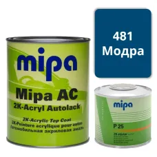 481 Модра а\емаль MIPA 1л 481 Модра а\емаль MIPA 1л