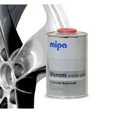Купити або замовити Базові автоемалі (Металік) MIPA Фарба хром "Vicrom mirror glaze Mipa" (дзеркальний ефект) 1л