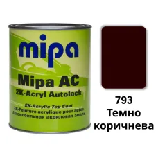 793 Темно-Коричнева а\емаль MIPA 1л 793 Темно-Коричнева а\емаль MIPA 1л