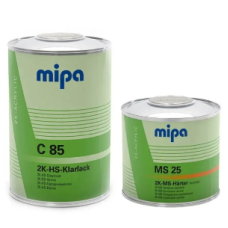 Mipa Лак акриловий HS C-85 1л + затверджувач 0.5л Mipa Лак акриловий HS C-85 1л + затверджувач 0.5л