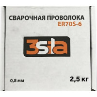 Зварювальний дріт ER70S-6, 3Sila 0.8мм 2.5 кг