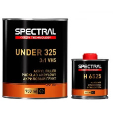Novol SPECTRAL UNDER 325 Р3 Акриловий грунт Мокро на Мокро - сірий 0,75л + затверджувач