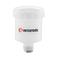 INTERTOOL PT-1900 Бачок пластиковий міні для HVLP з внутрішньою різьбою INTERTOOL PT-1900 Бачок пластиковий міні для HVLP з внутрішньою різьбою